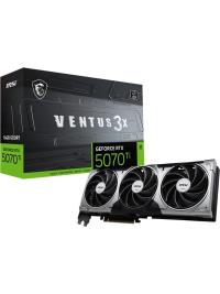 MSI RTX5070TI 16GB VENTUS 3X OC GDRR7 256 B DX12 PCIE 5.0 X16 (3XDP 1XHDMI) - 5
